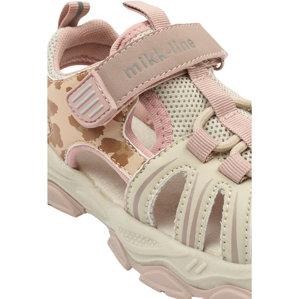 Mikk-Line Cinder Sandal Mesh Med Kardborreband