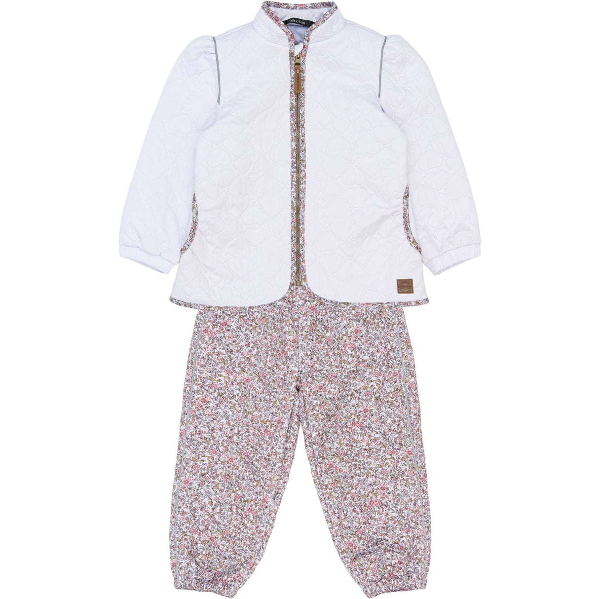 Mikk-Line Floral AOP Soft Termisk Sett