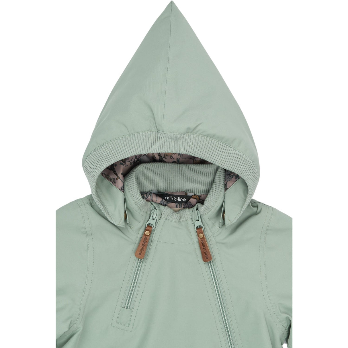 Mikk-Line Green Milieu Polyester Baby Jacka