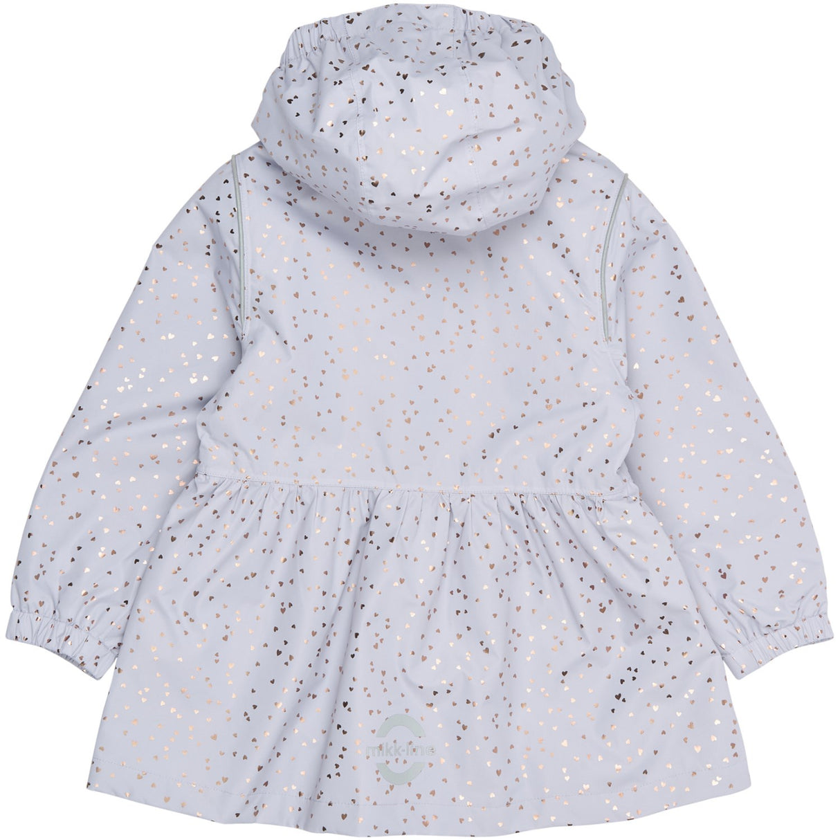 Mikk-Line Heart Sprinkle Foil AOP Shell Sett