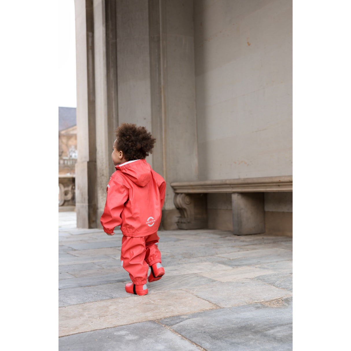 Mikk-Line Cranberry Pu Rain