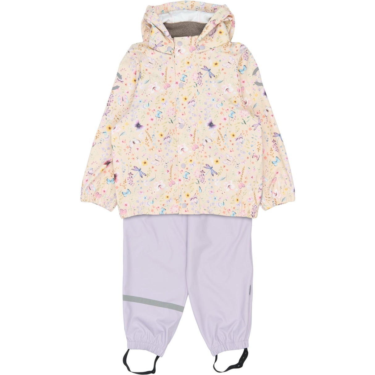 Mikk-Line Butterfly AOP Pu Rain Sett AOP