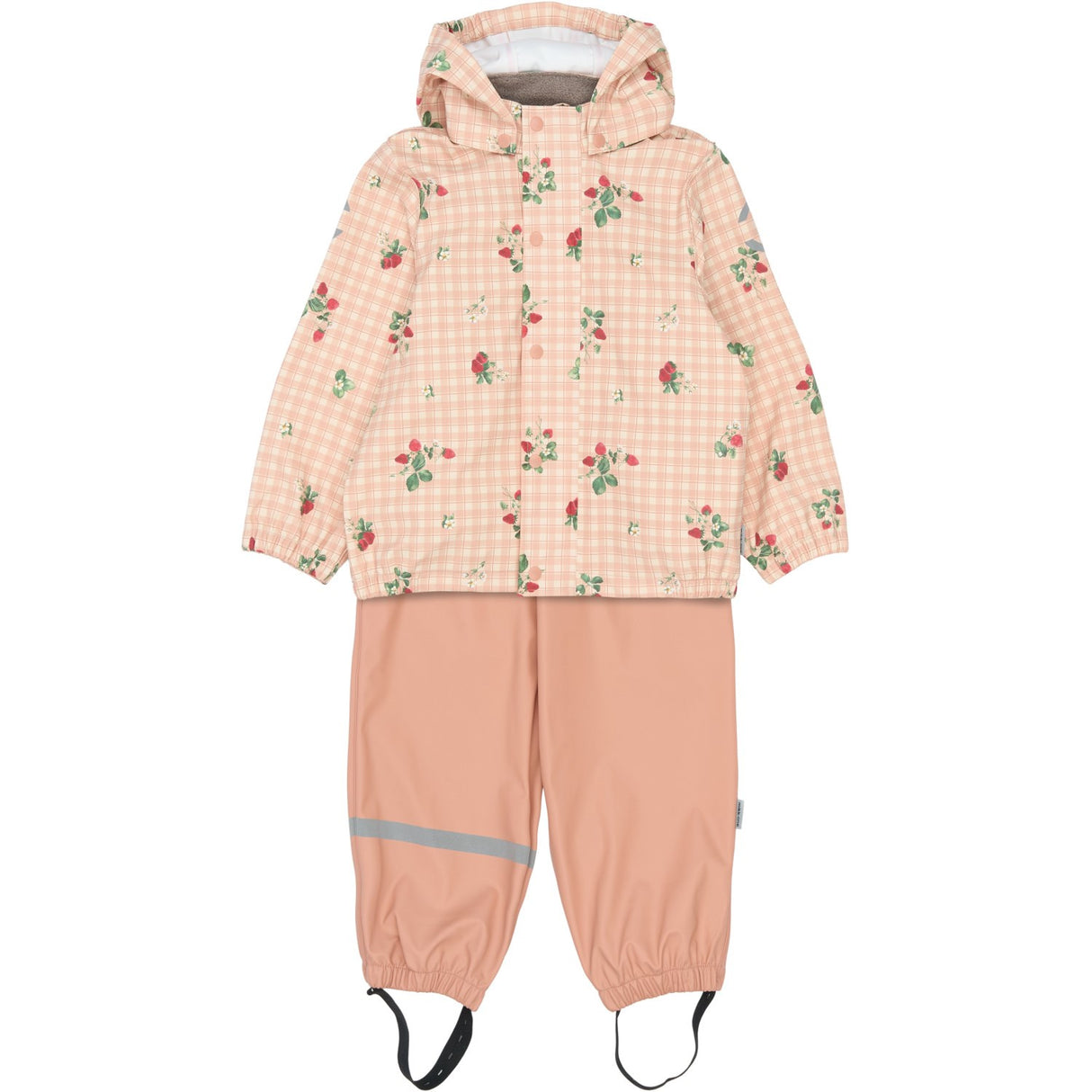 Mikk-Line Strawberry AOP Pu Rain Sett AOP