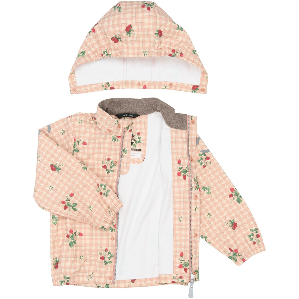 Mikk-Line Strawberry AOP Pu Rain Sett AOP