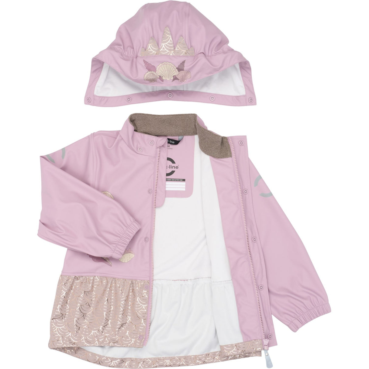 Mikk-Line Mermaid Rain Sett Mermaid