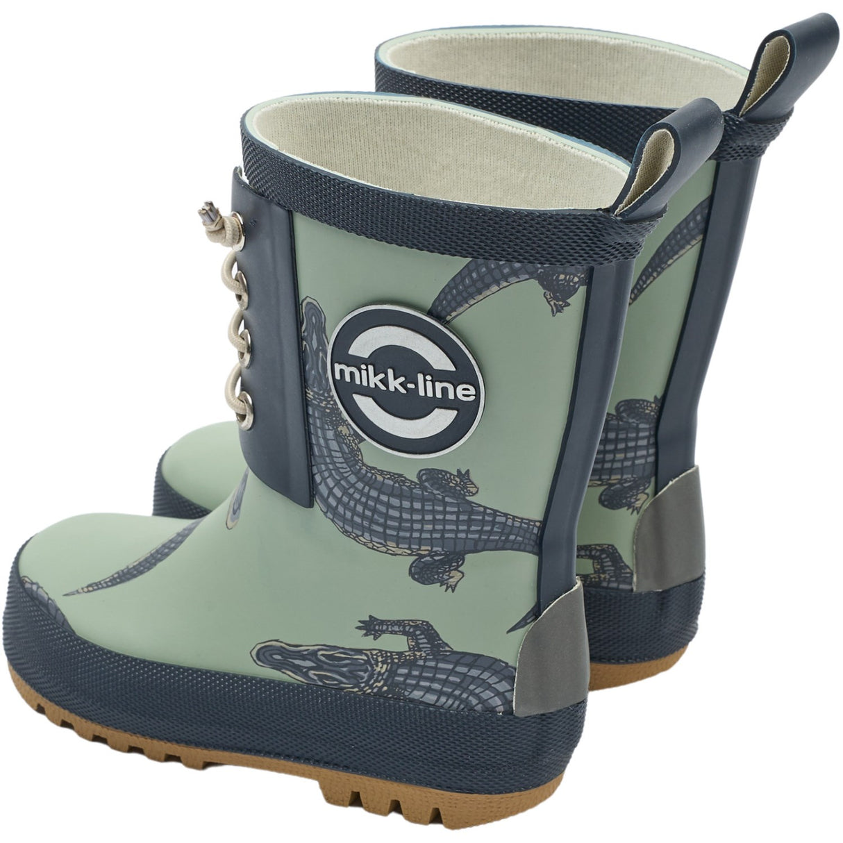 Mikk-Line Croco AOP Gummistövlar AOP