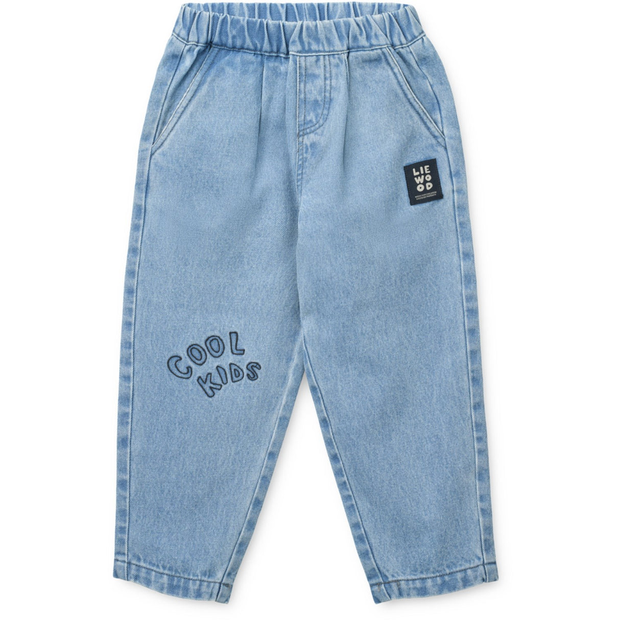 LIEWOOD Cool Kids / Light Blue Denim Borris Placement Denim Byxor