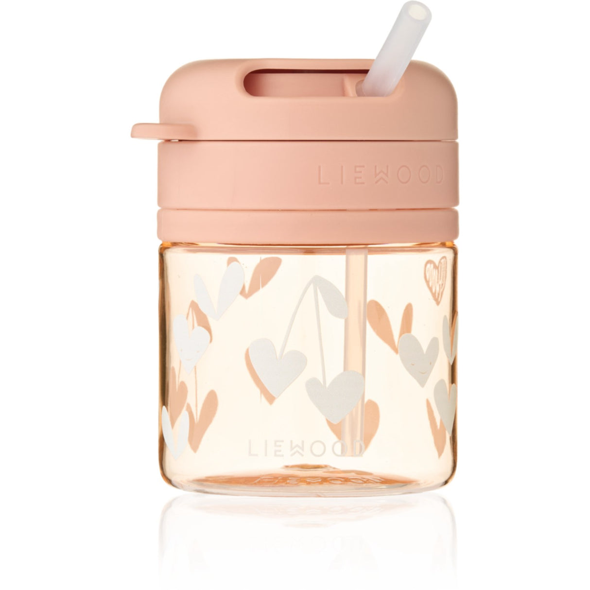 LIEWOOD Sweethearts / Pale Tuscany Pavia Tritan Strån Kopp 280Ml