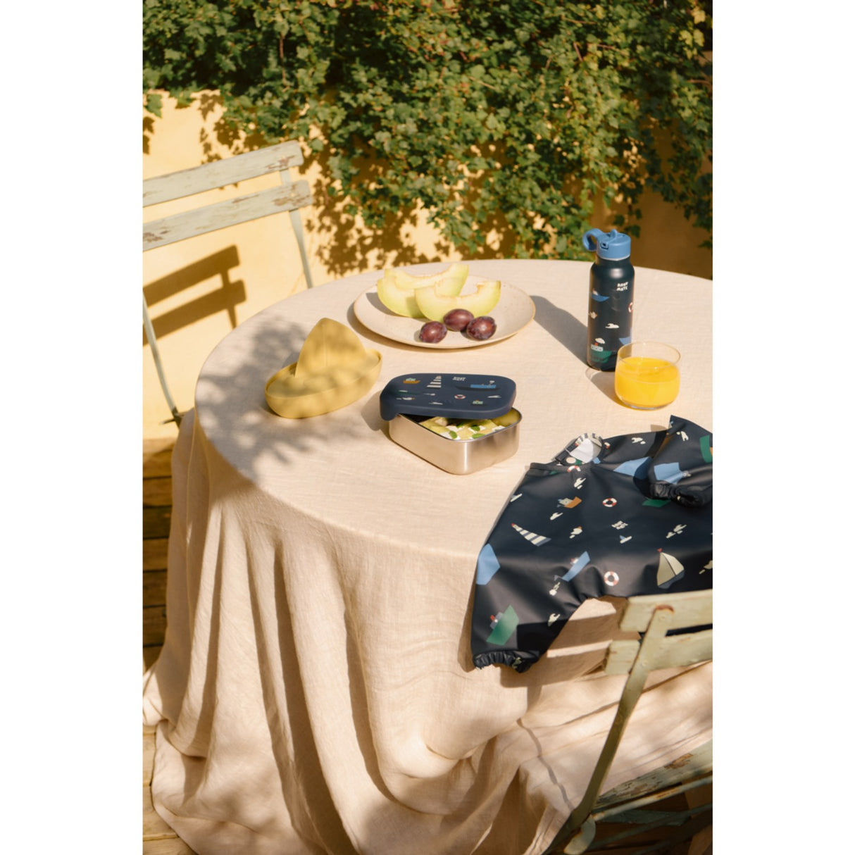 LIEWOOD Sailing / Classic Navy Merle Printed Cape Haklapp