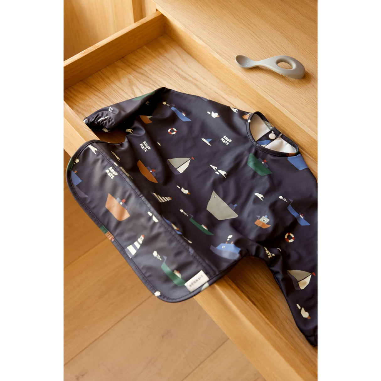 LIEWOOD Sailing / Classic Navy Merle Printed Cape Haklapp