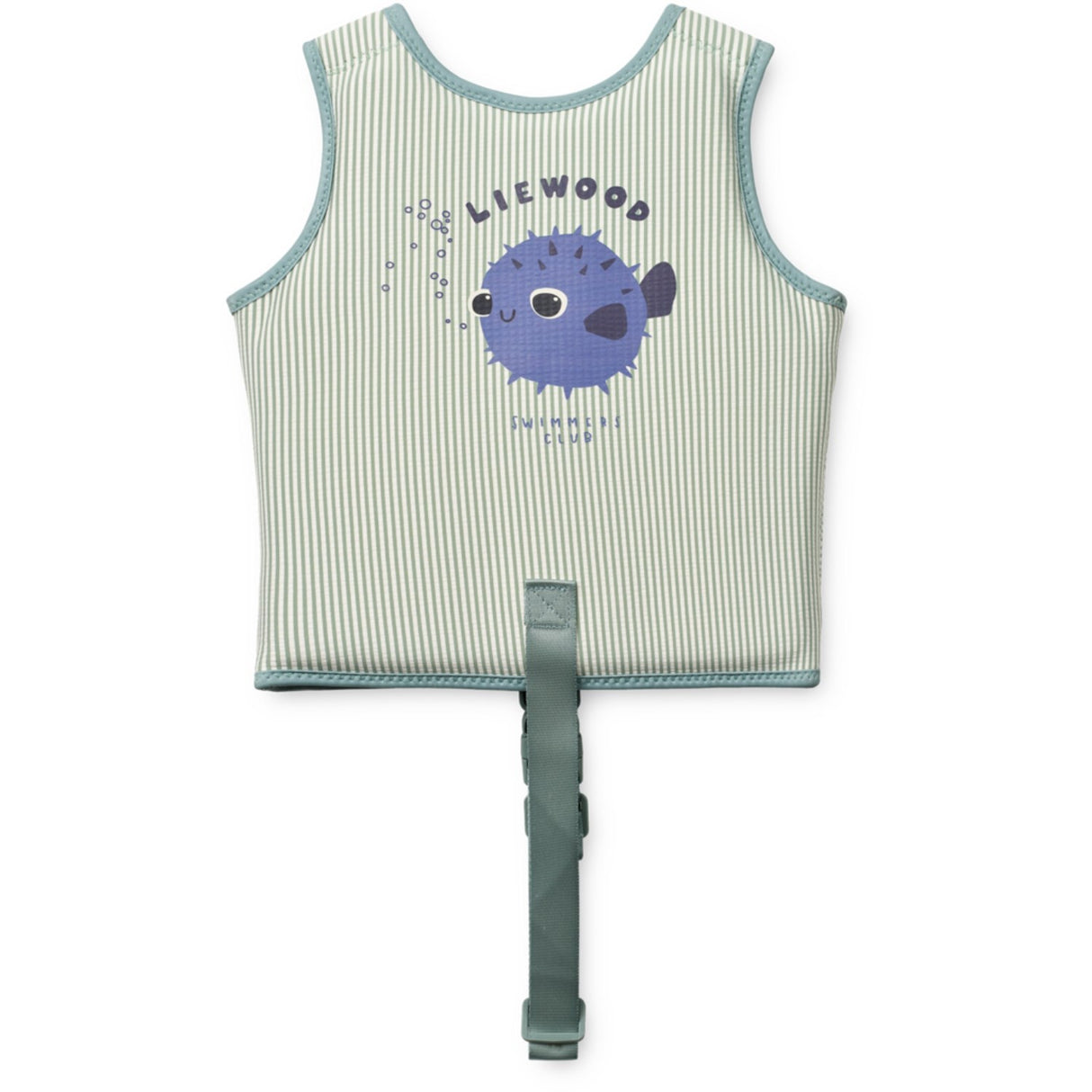 LIEWOOD Peppermint / Sandy Dove Seersucker Swim Väst