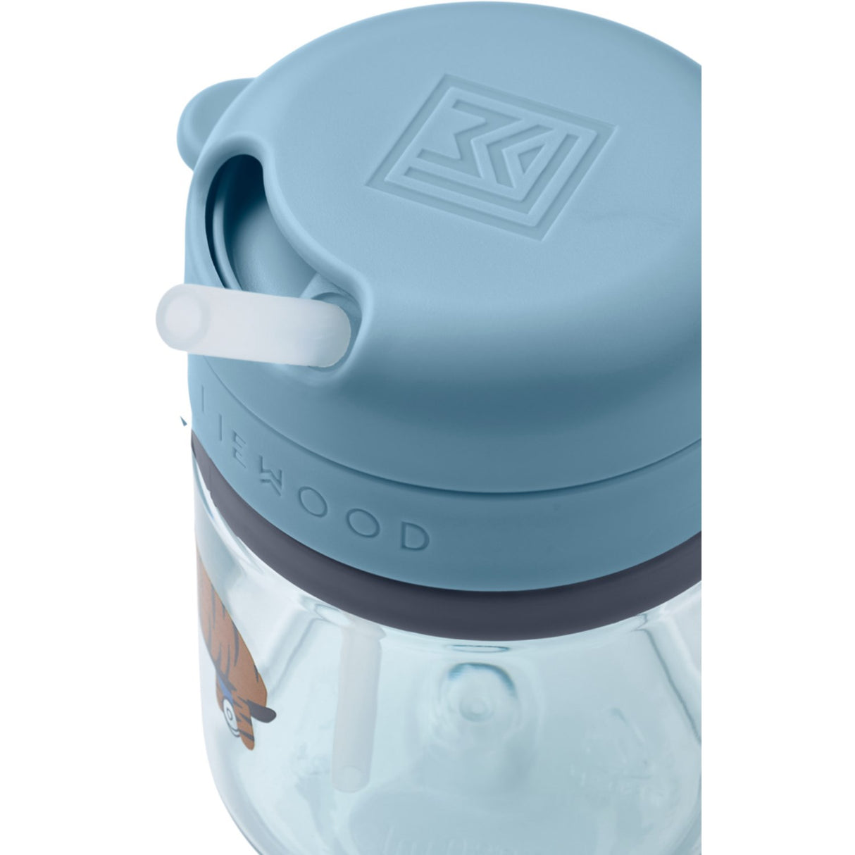 LIEWOOD Fun / Beach Blue Pavia Tritan Strån Kopp 280Ml