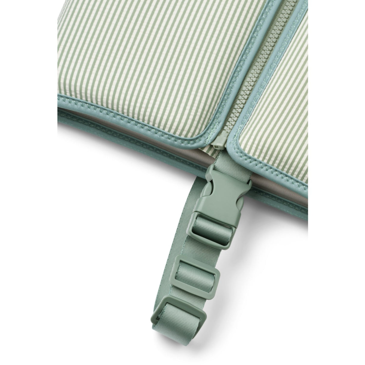 LIEWOOD Peppermint / Sandy Dove Seersucker Swim Väst