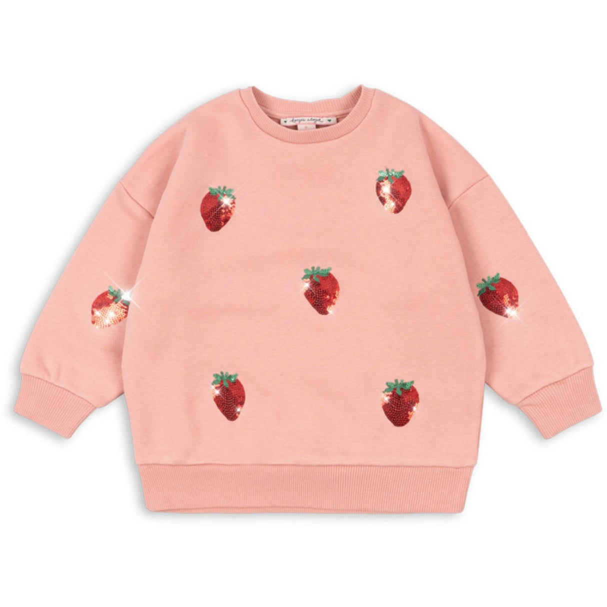 Konges Sløjd Mellow Rose Lou Paljet Sweat Skjorta Ocs