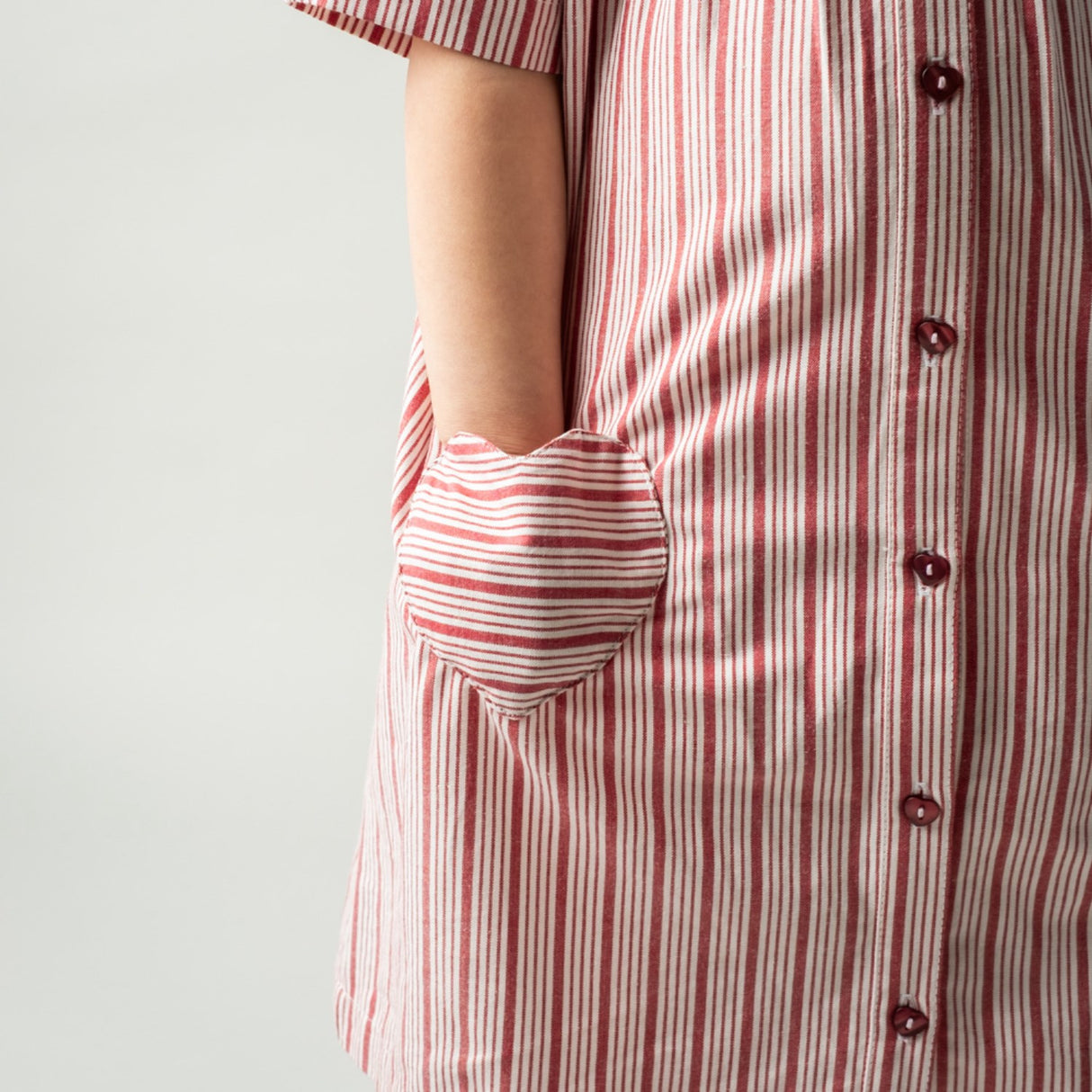 That's Mine Classic Red Hea Klänning