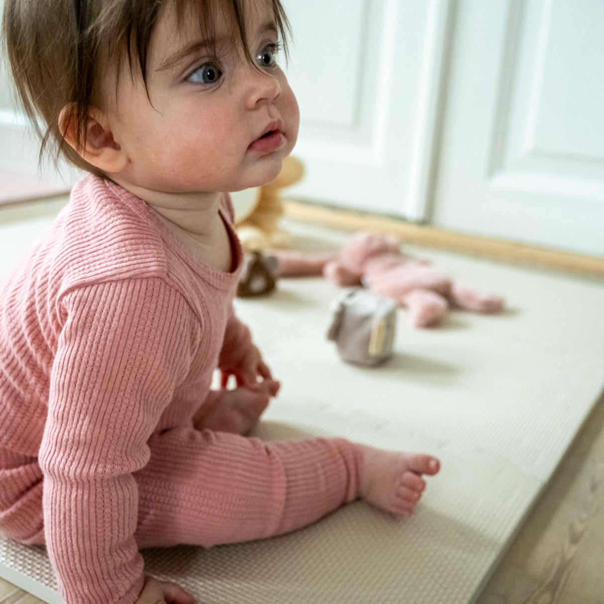 That's Mine Rose Blush Signe Bodystocking