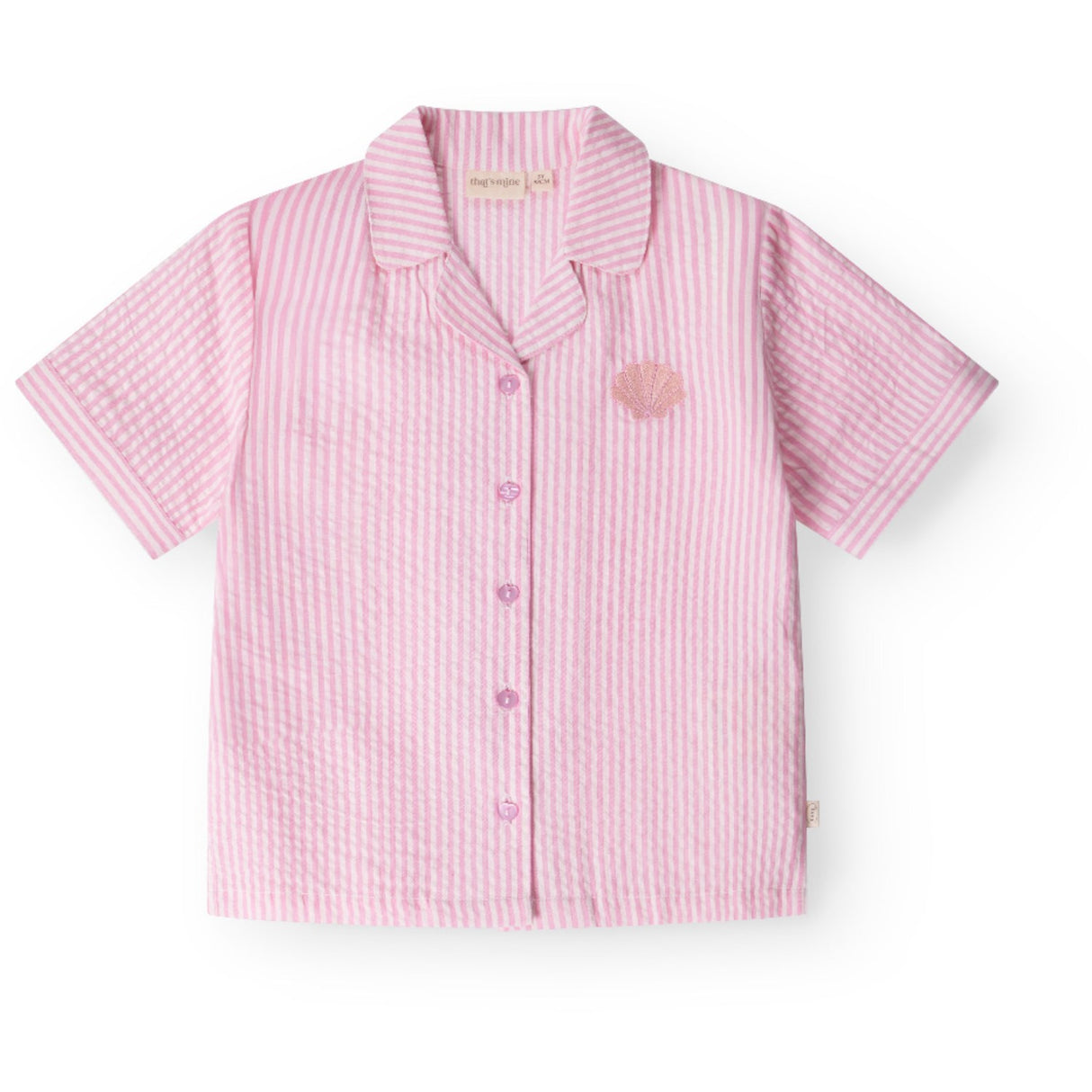 That's Mine Pink Stripe Ino Skjorta