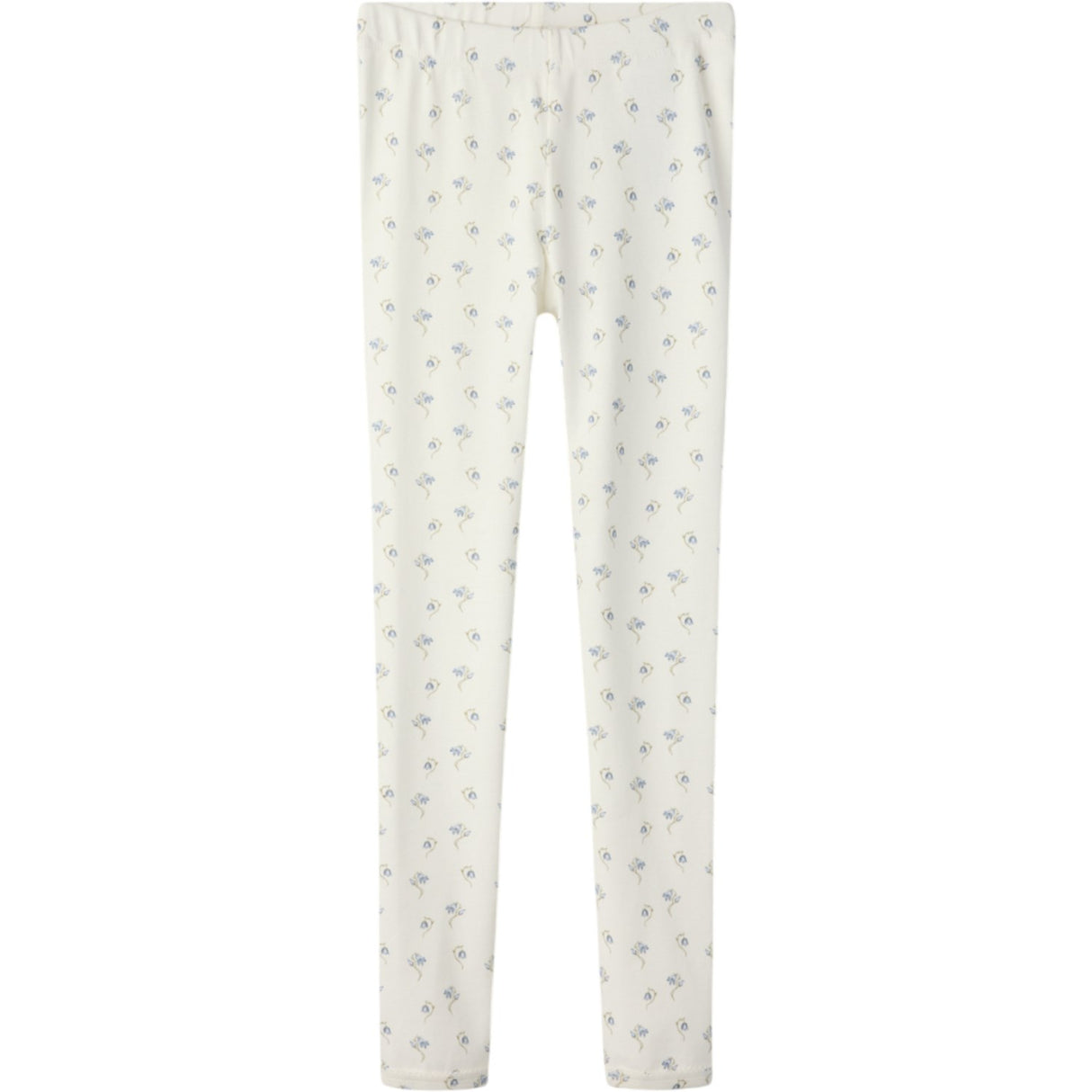 Lil'Atelier Coconut Milk Bell Flower Nmfgayo Sag Slim Leggings Lil