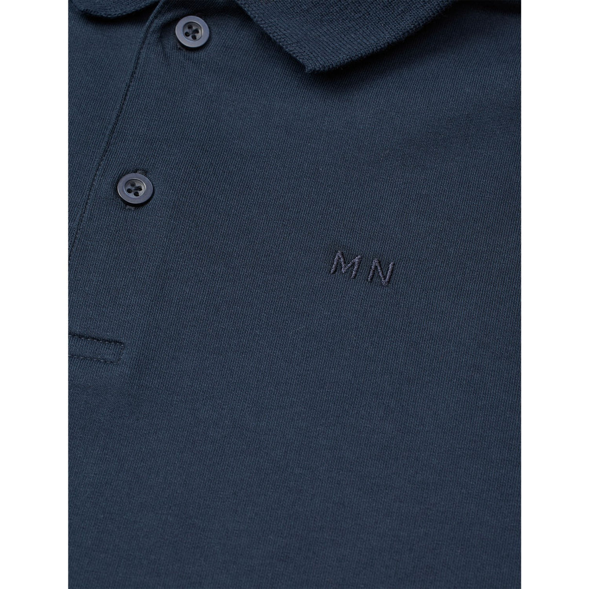 Mads Nørgaard Sky Captain Light Terry Jan Pikétröja L/S