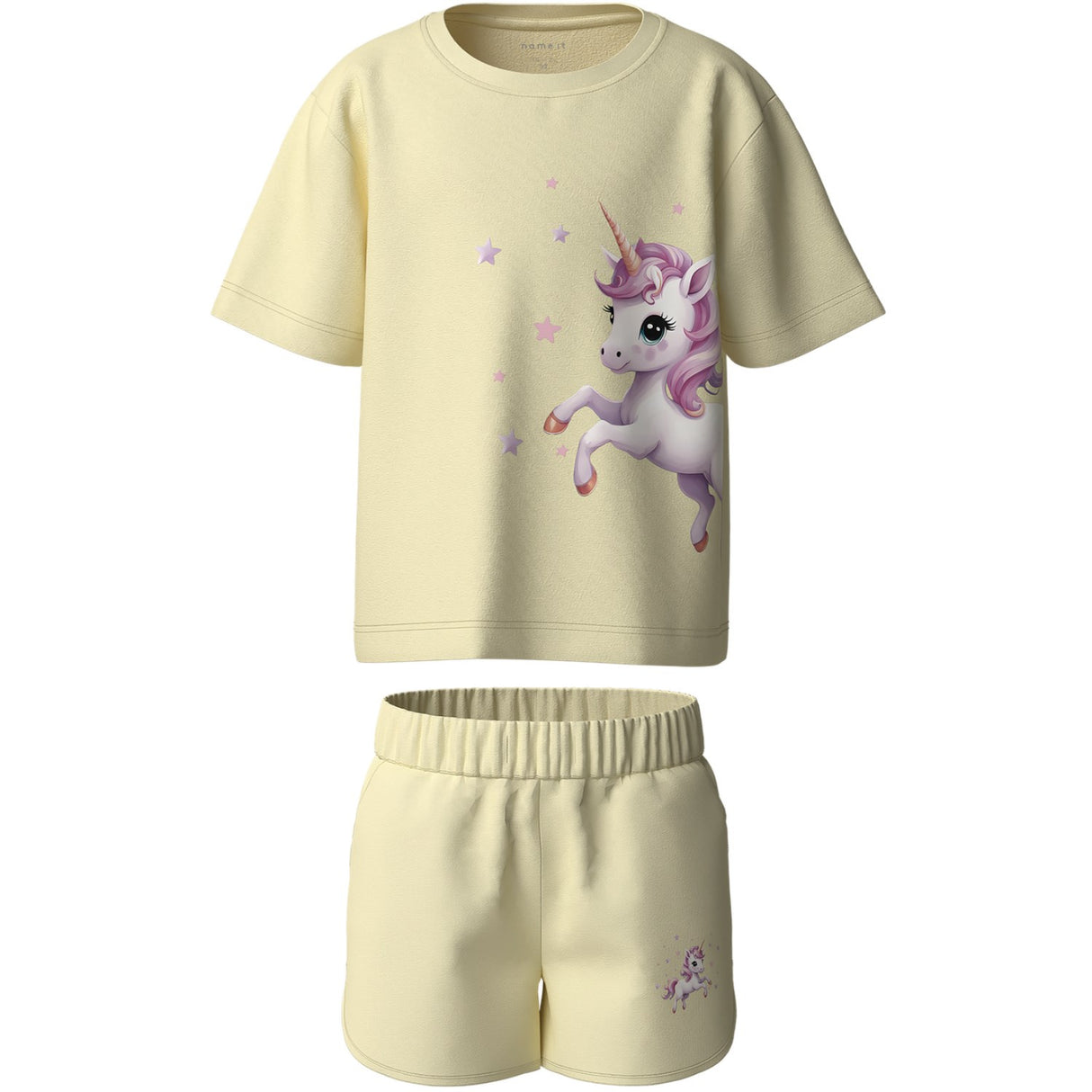 Name It Pear Sorbet Nmfhelgas Shorts Sett