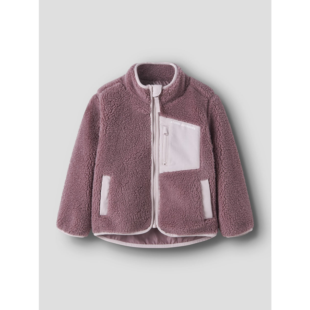 Name It Wistful Mauve Nmnmattia Sherpa Jacka Pb1