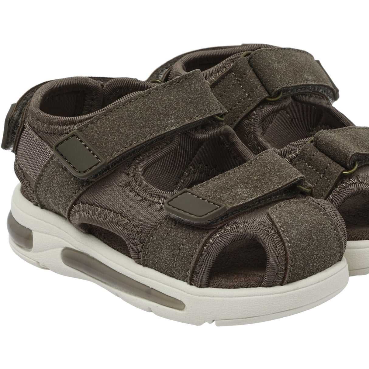 En Fant Morel Sandal Kardborreband Light Closed Toe