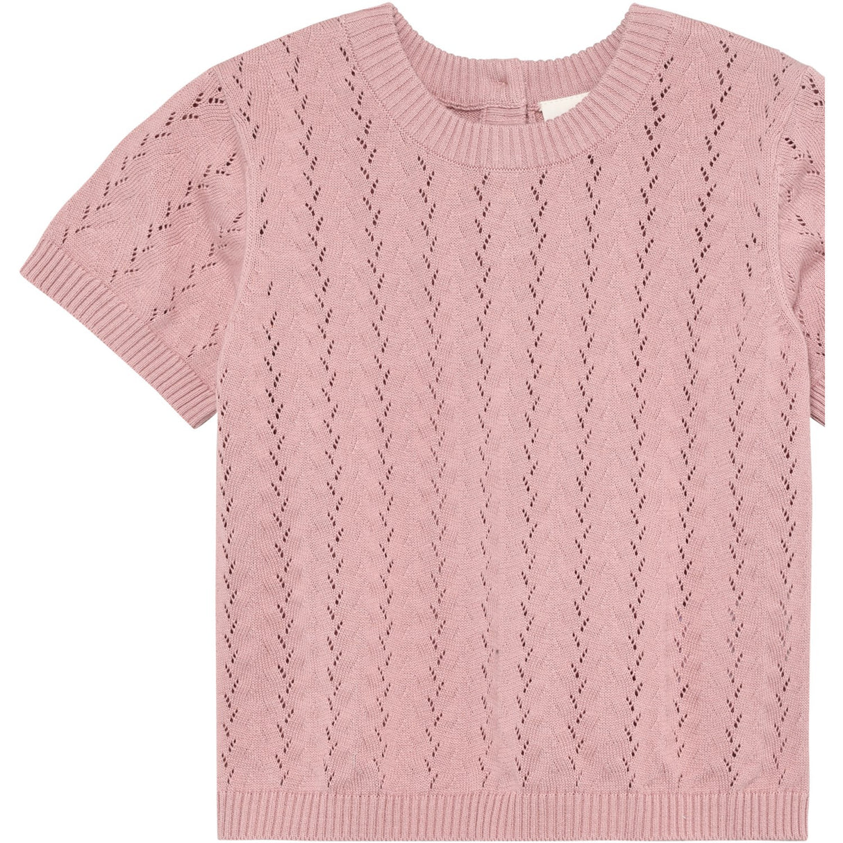 En Fant Zephyr Pullover Ss Stickad