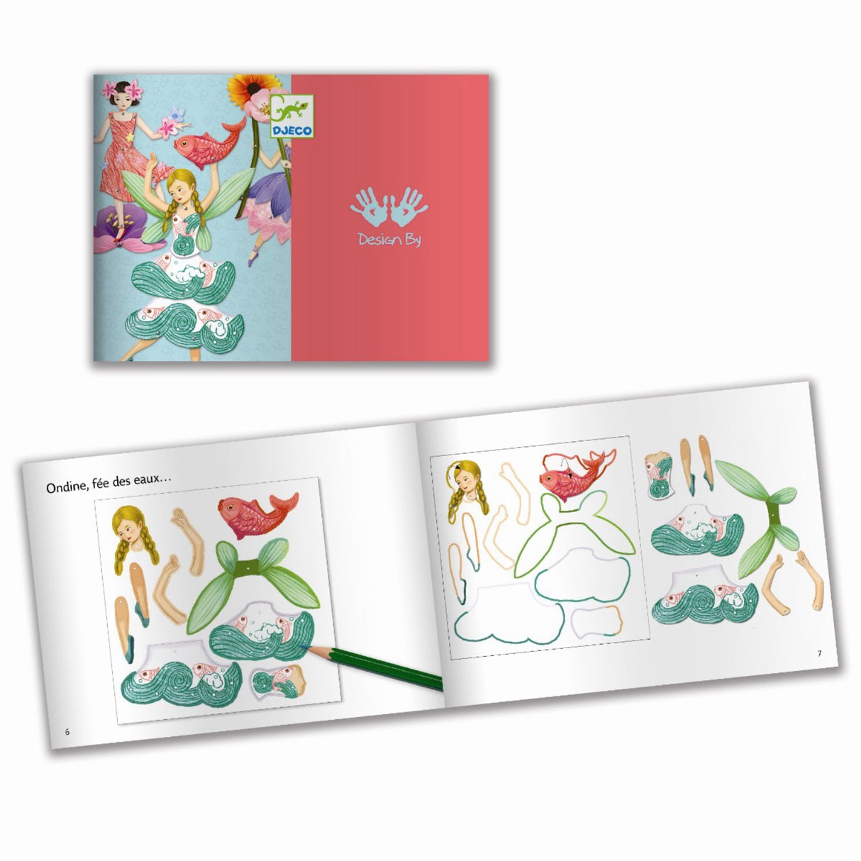 Djeco Creative Jumping Figures, Féer