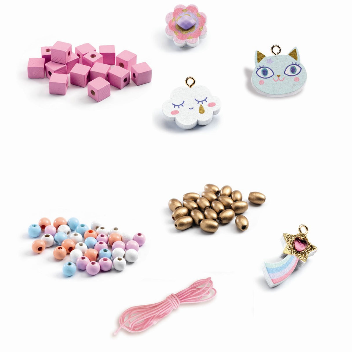 Djeco Creative Pearls - Vackra pannband