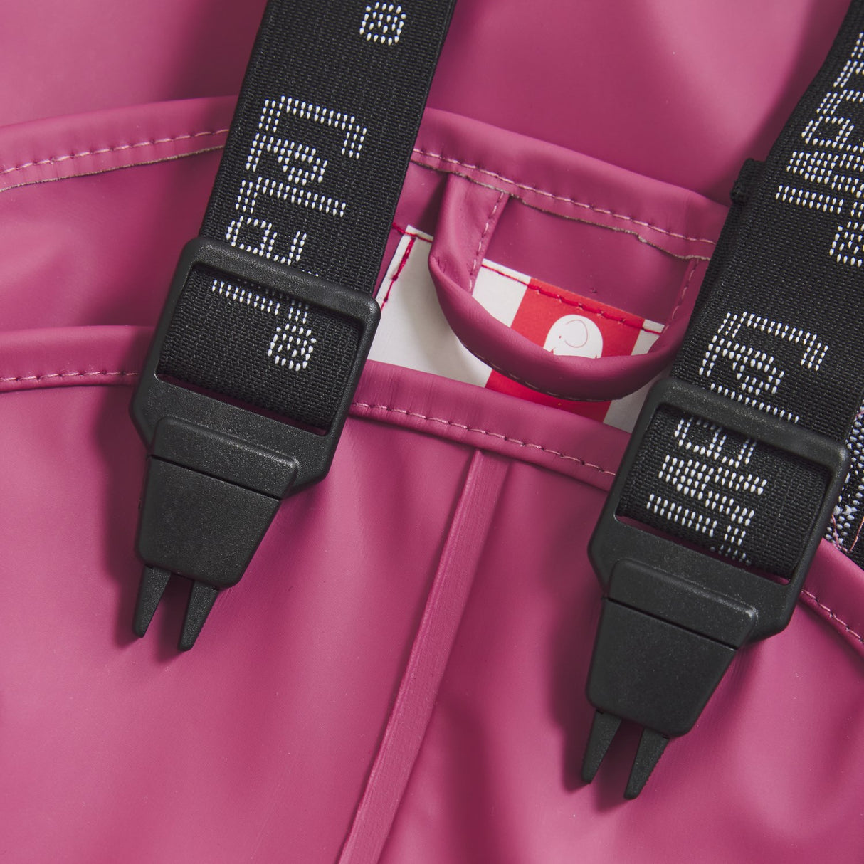 CeLaVi Rose Wine Basic Regnkläder Sett -Solid Pu