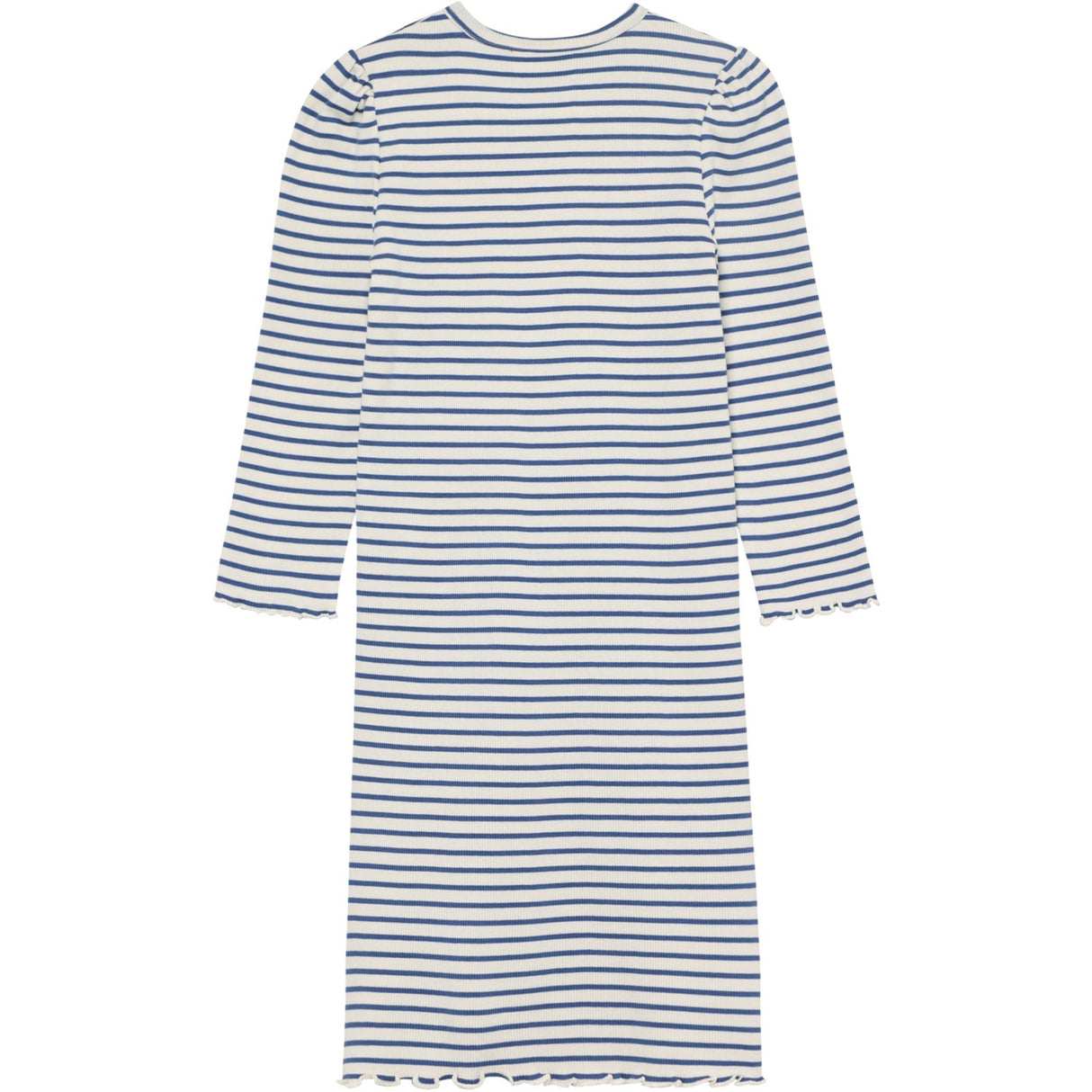 Minymo Dutch Blue Klänning Ls Rib