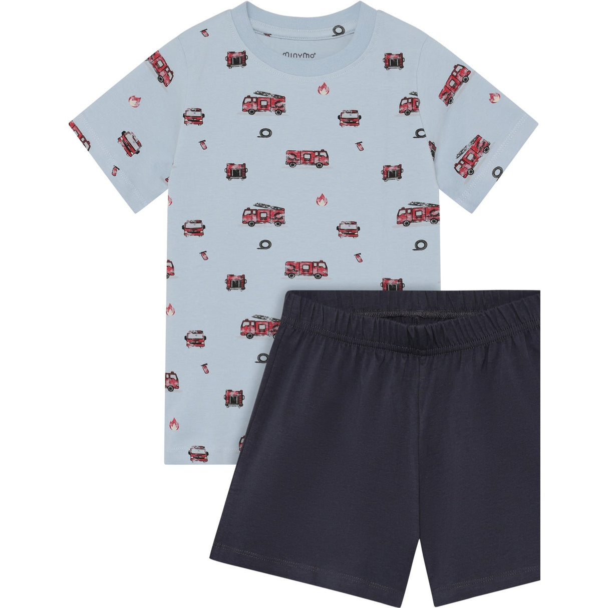 Minymo Niagara Mist T-Shirt+Short Sett Aop