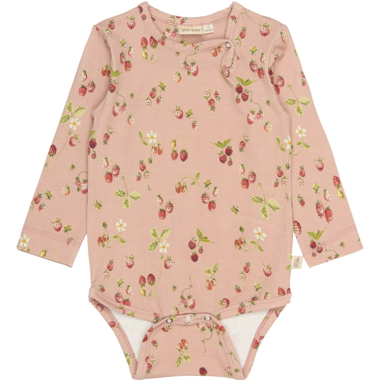 Petit Piao Misty Rose Strawberry AOP PPStar L_S Body