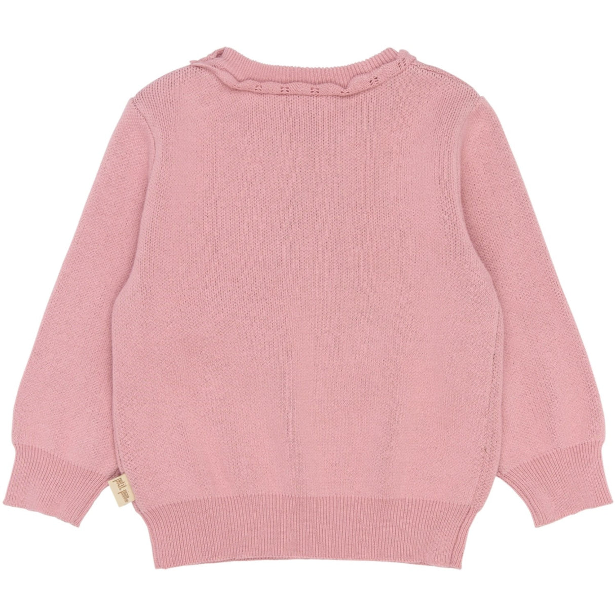 Petit Piao Dusty Rose PPEllen Stickad Pullover