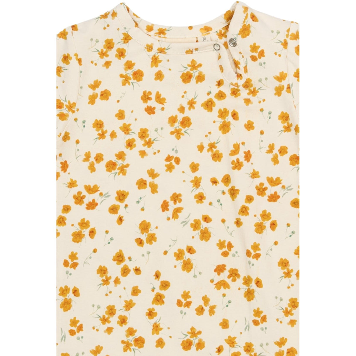 Petit Piao Eggnog Buttercup Aop Ppsun S_S Byxdress