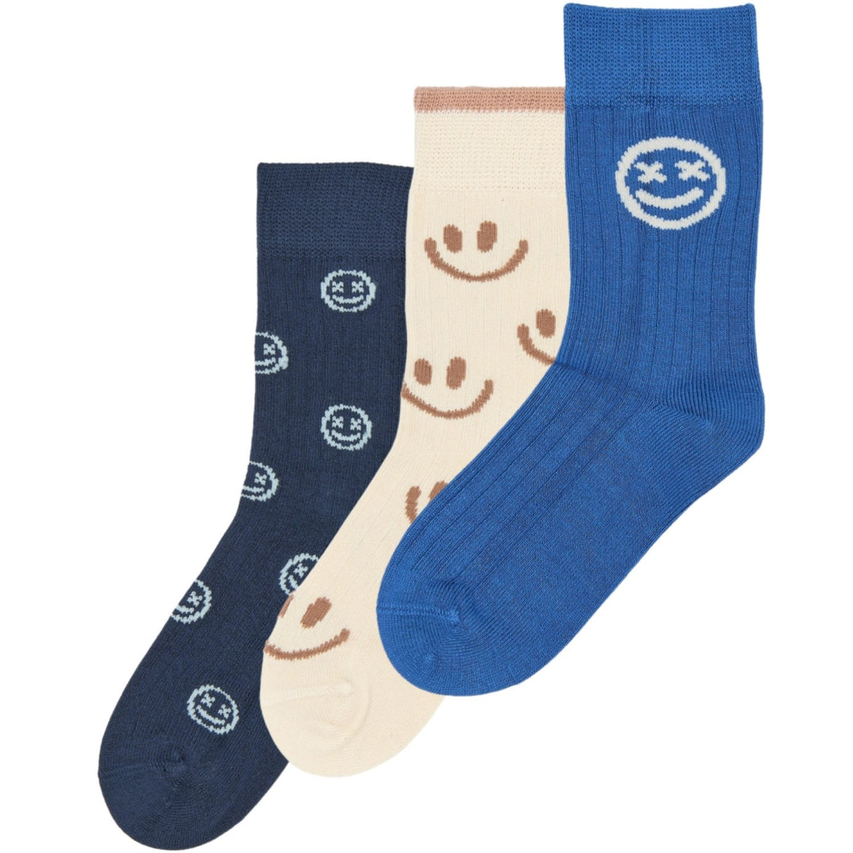 minipop® Strong Blue Moe Bambu Strumpor 3-Pack