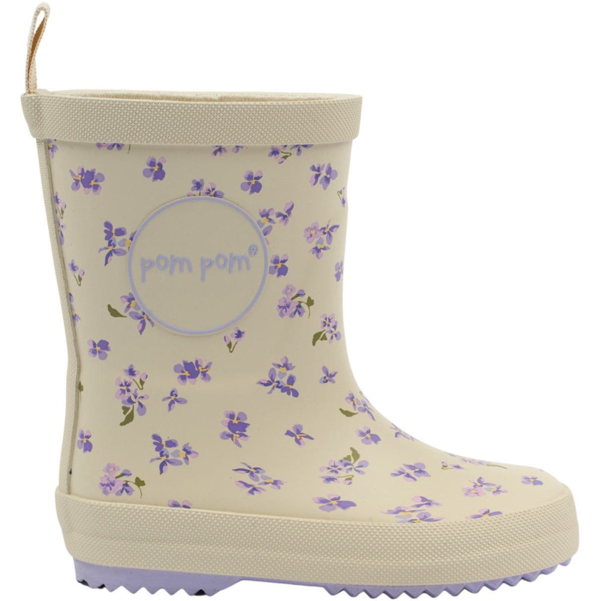 Pom Pom Viola AOP Bliss Rubber Stövlar AOP