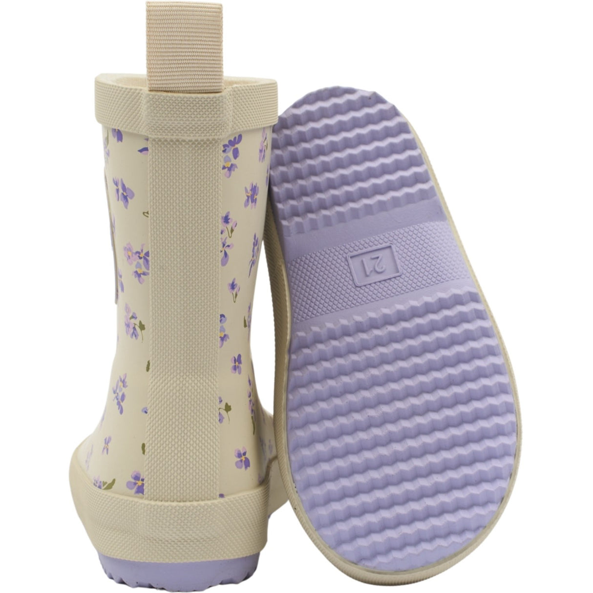 Pom Pom Viola AOP Bliss Rubber Stövlar AOP