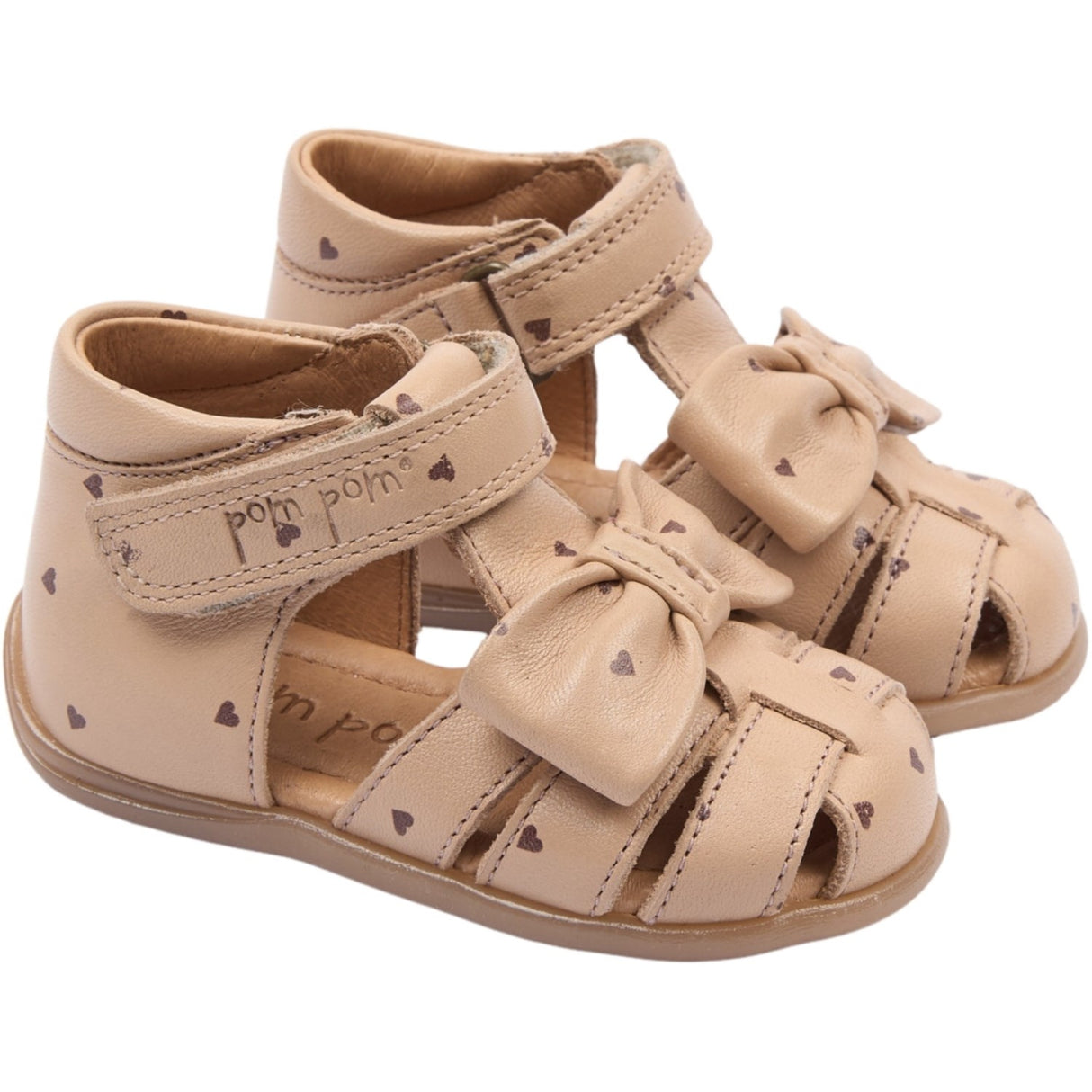 Pom Pom Cloud Cream Pearl Starter Rosett Sandal
