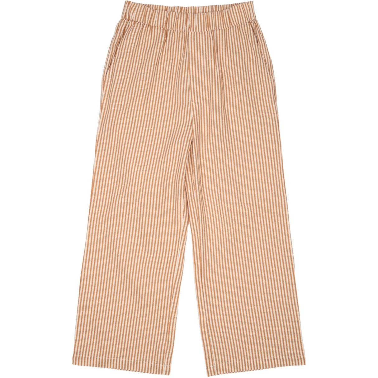 The New Indian Tan Striped Ollie Pants