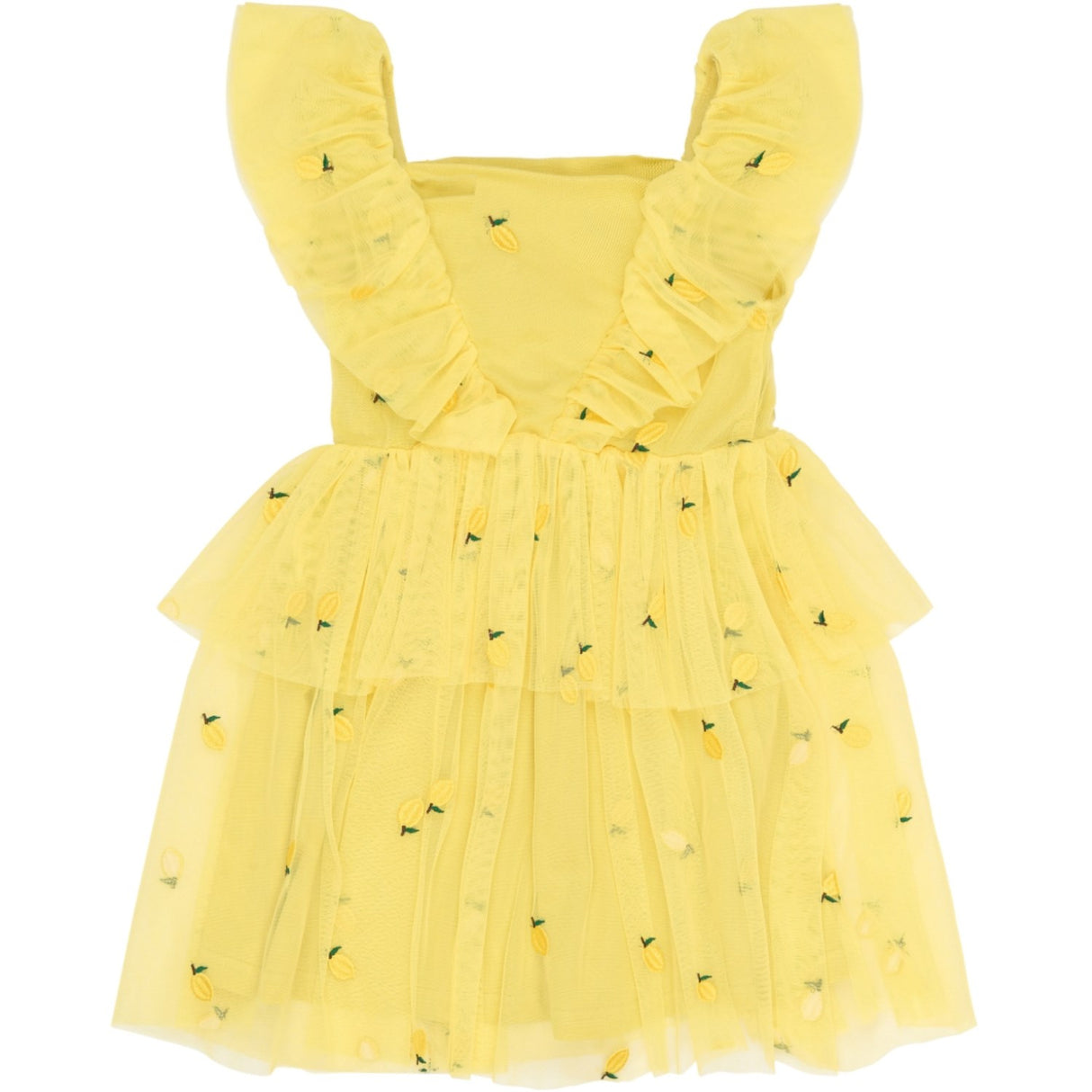 The New Dusky Citron Emb Tnsabbie S_L Klänning