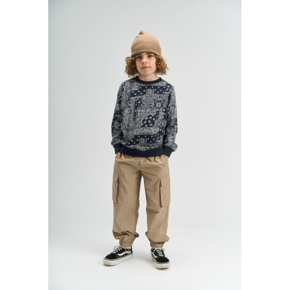 The New Navy Blazer Aop Tnsixten Sweatshirt