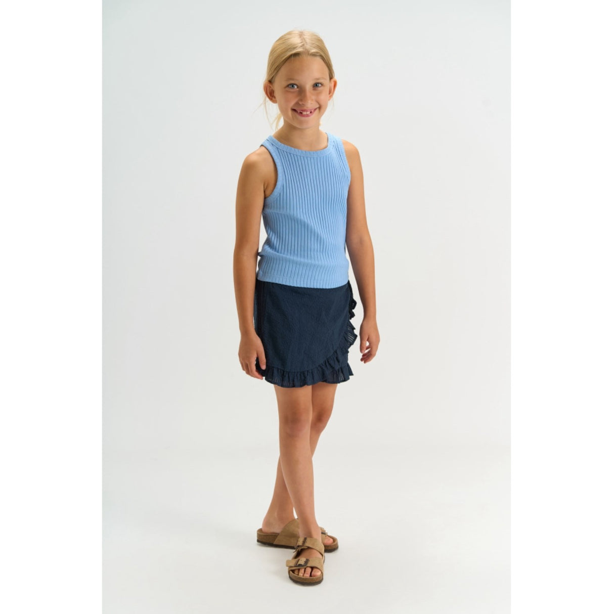 The New Navy Blazer Tntessa Omlott Shorts