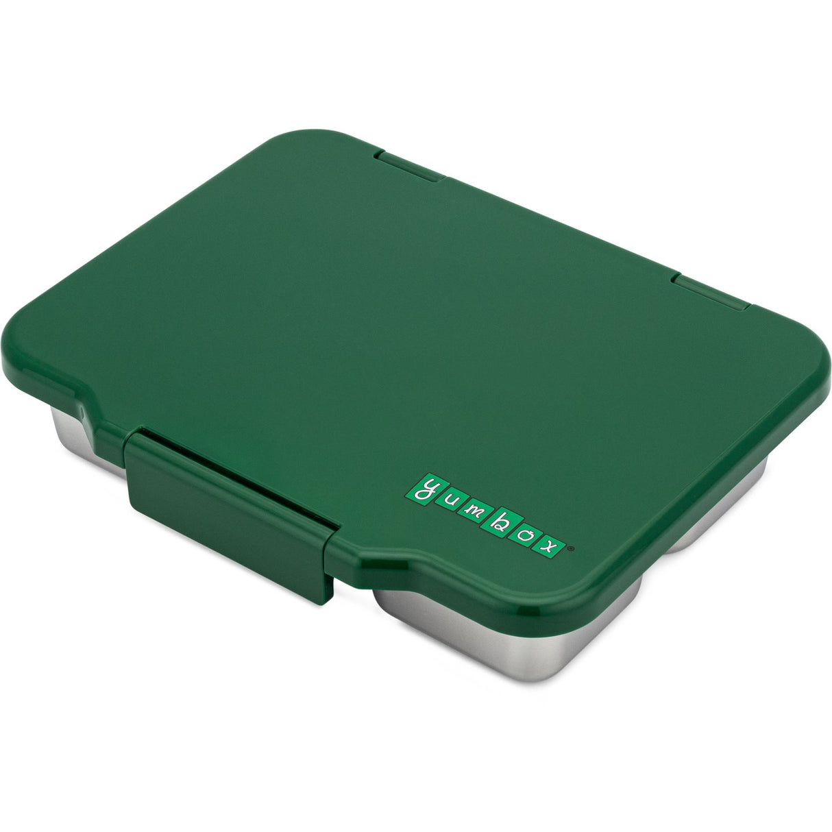 Yumbox Dublin Green Prêt Stainless Steel 4-Sections