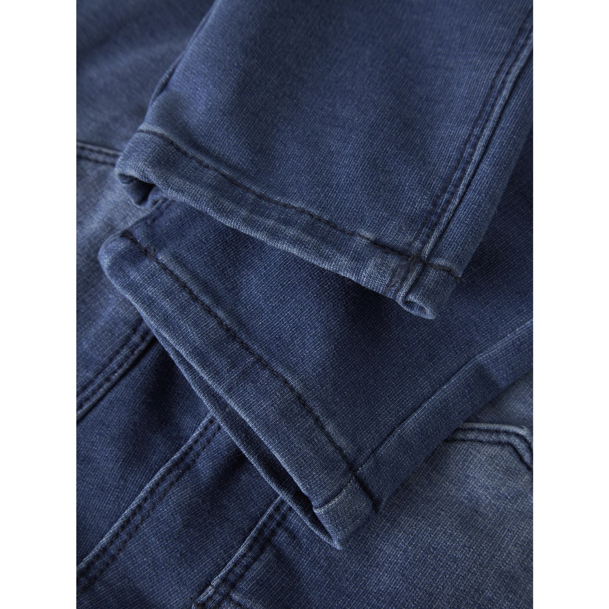 Name It Denim Blue Dark Sapphire Lurex Nmfsalli Slim Swe Jeans 1190-Bo Noos