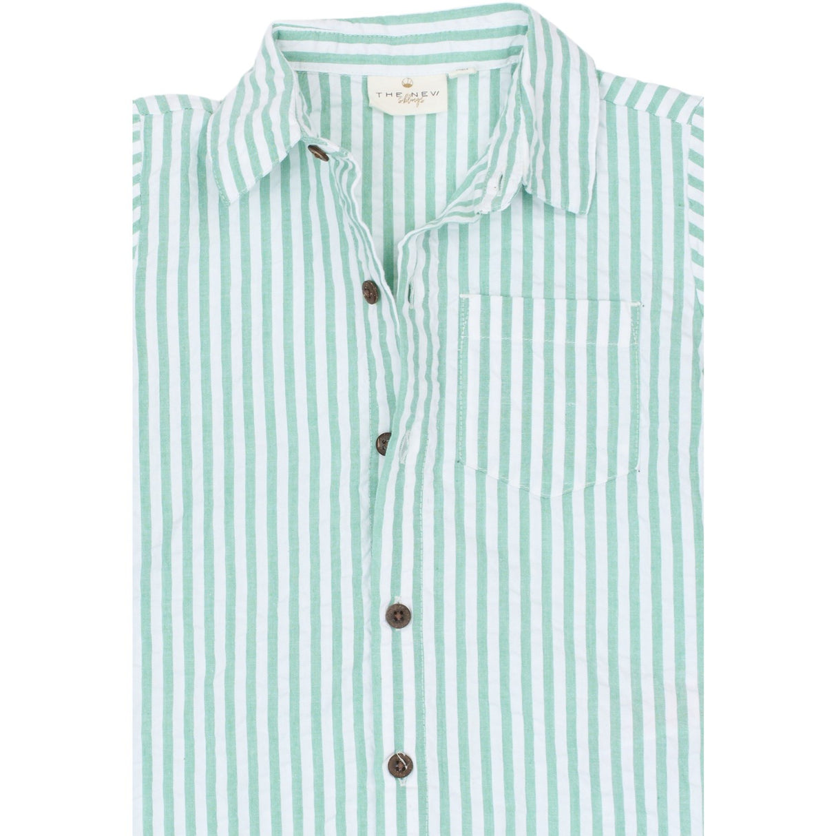 THE NEW Siblings Créme De Menthe Striped Tnsttate S_S Shirt