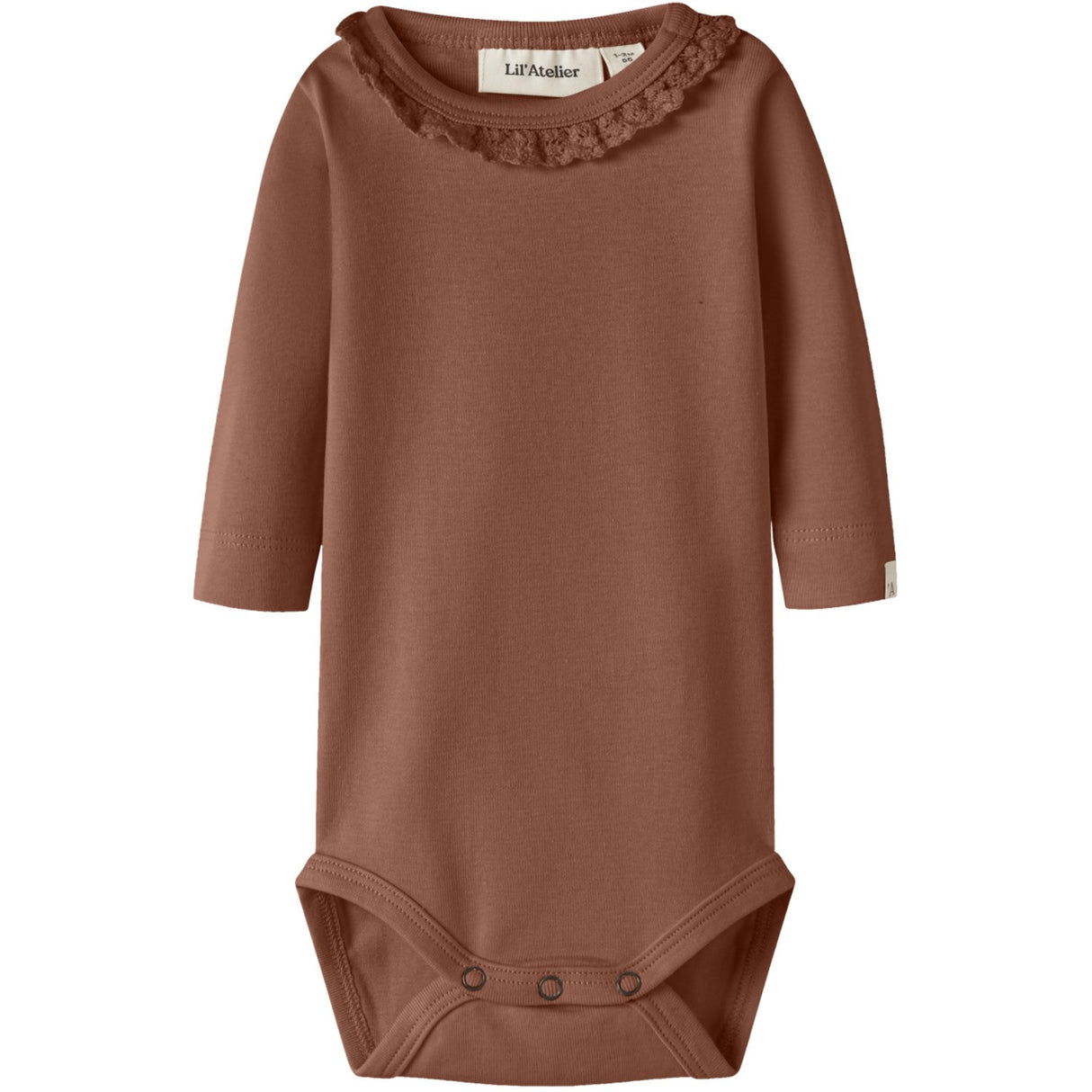 Lil'Atelier Maple Syrup Nbflayo Sup Ls Slim Body Solid Lil