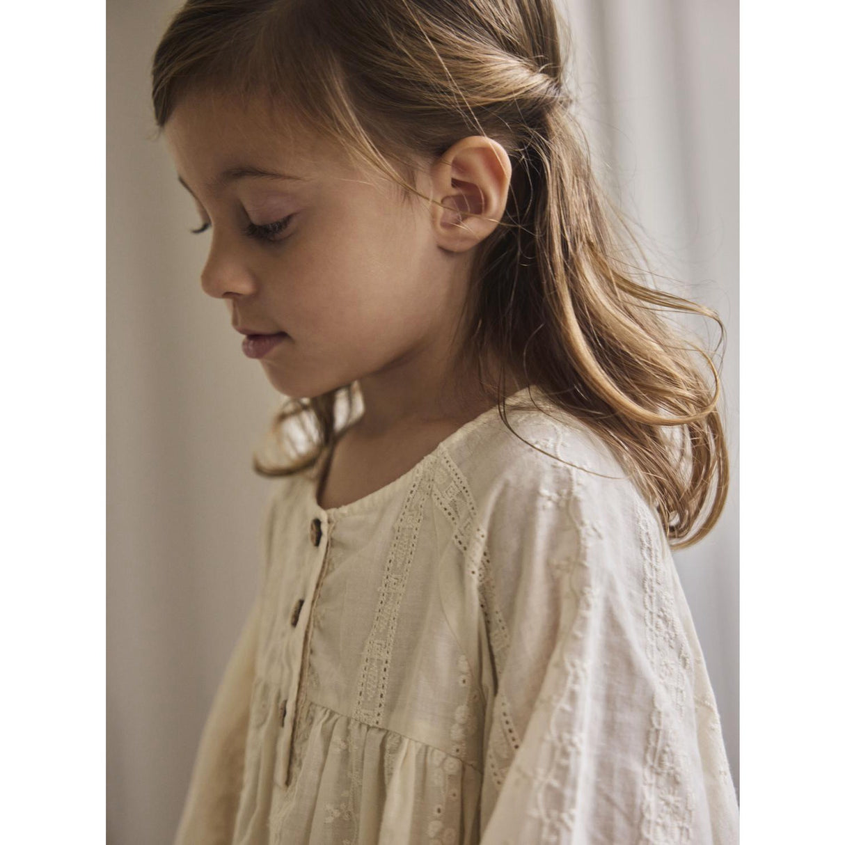 Lil'Atelier Turtledove Nmfloba Ls Loose Klänning Lil