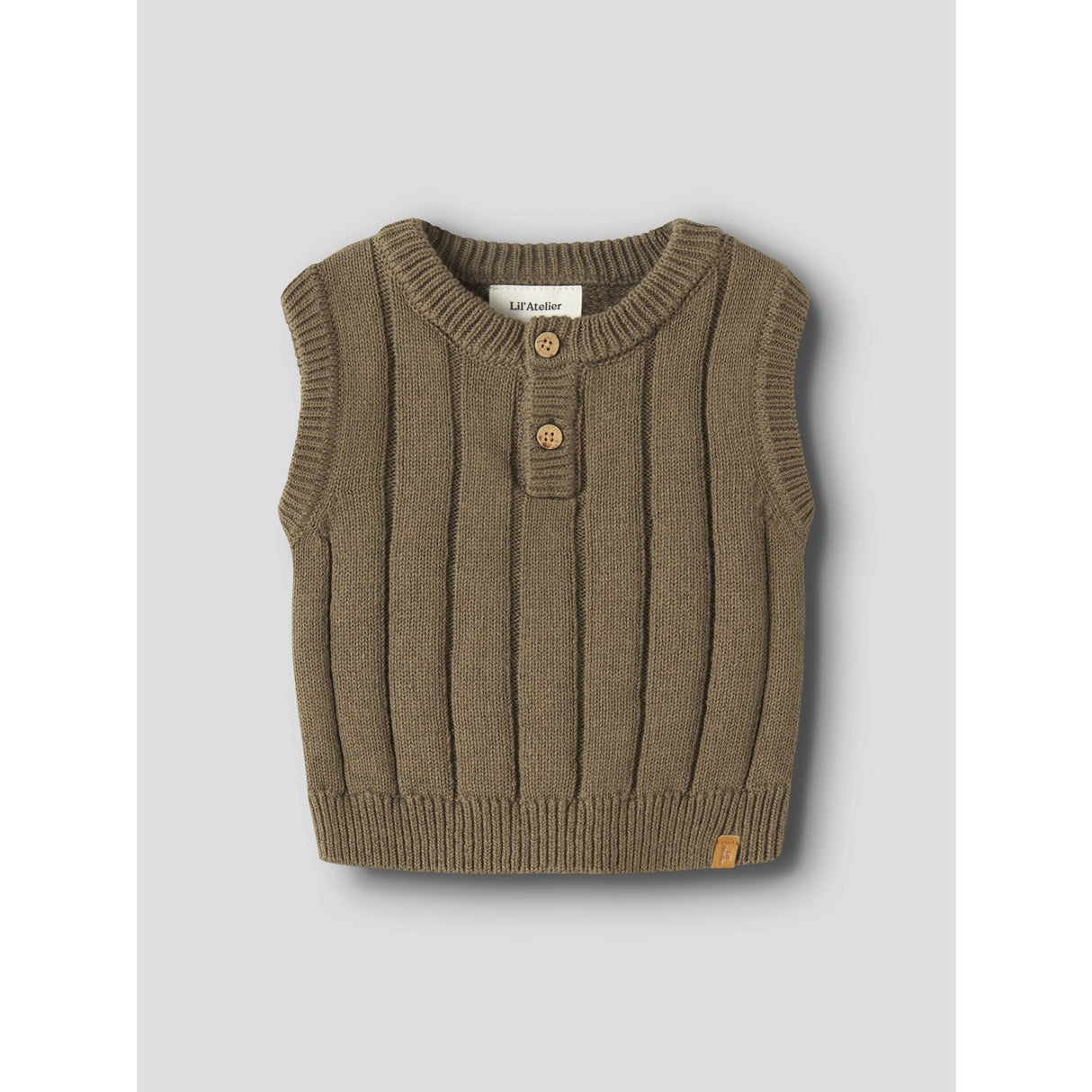 Lil'Atelier Kangaroo Nbmlomon Stickad Väst Lil