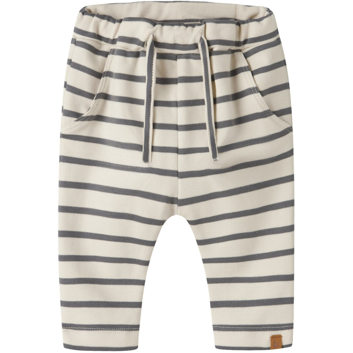 Lil'Atelier Turtledove Poppy Seed Nbmlimia Lin Loose Byxor Lil